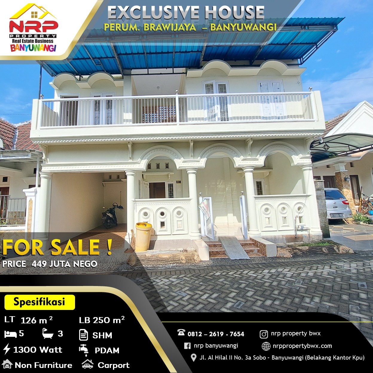 Info rumah dijual di Banyuwangi kota